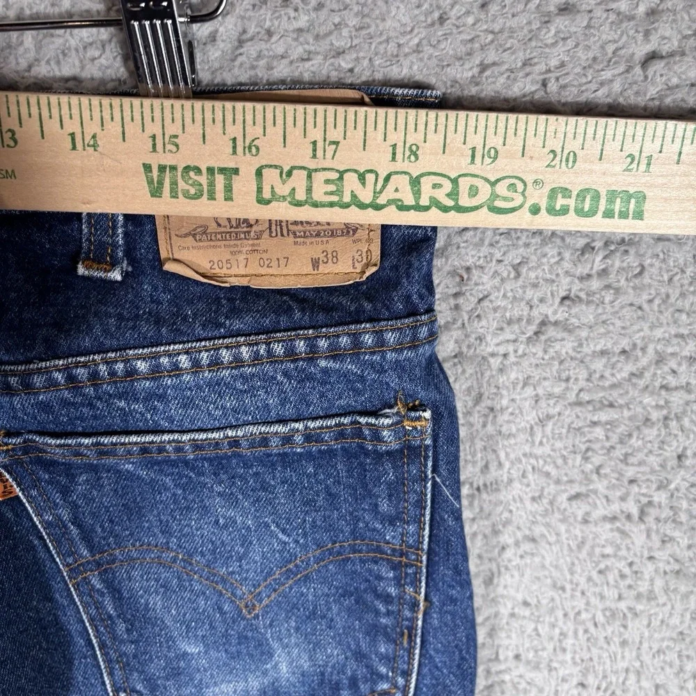 Vintage Levi's 517 Orange Tab Jeans‎ 36x30 Bootcut 1980s 80s 20517-0217 Made USA